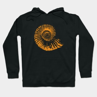 Paleontologists gift idea - Ammonite fossil Hoodie